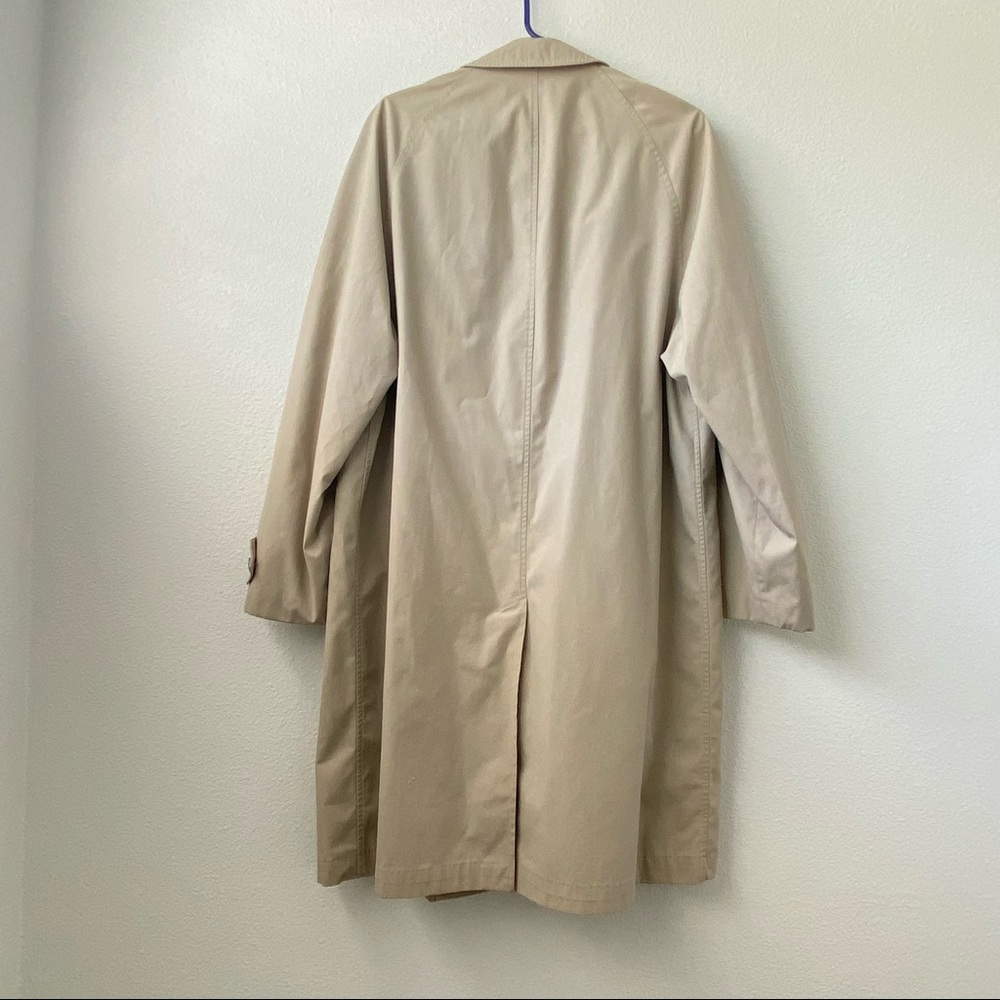 Mens Rain and Stain Resistant Trench Coat - Picture 2 of 12